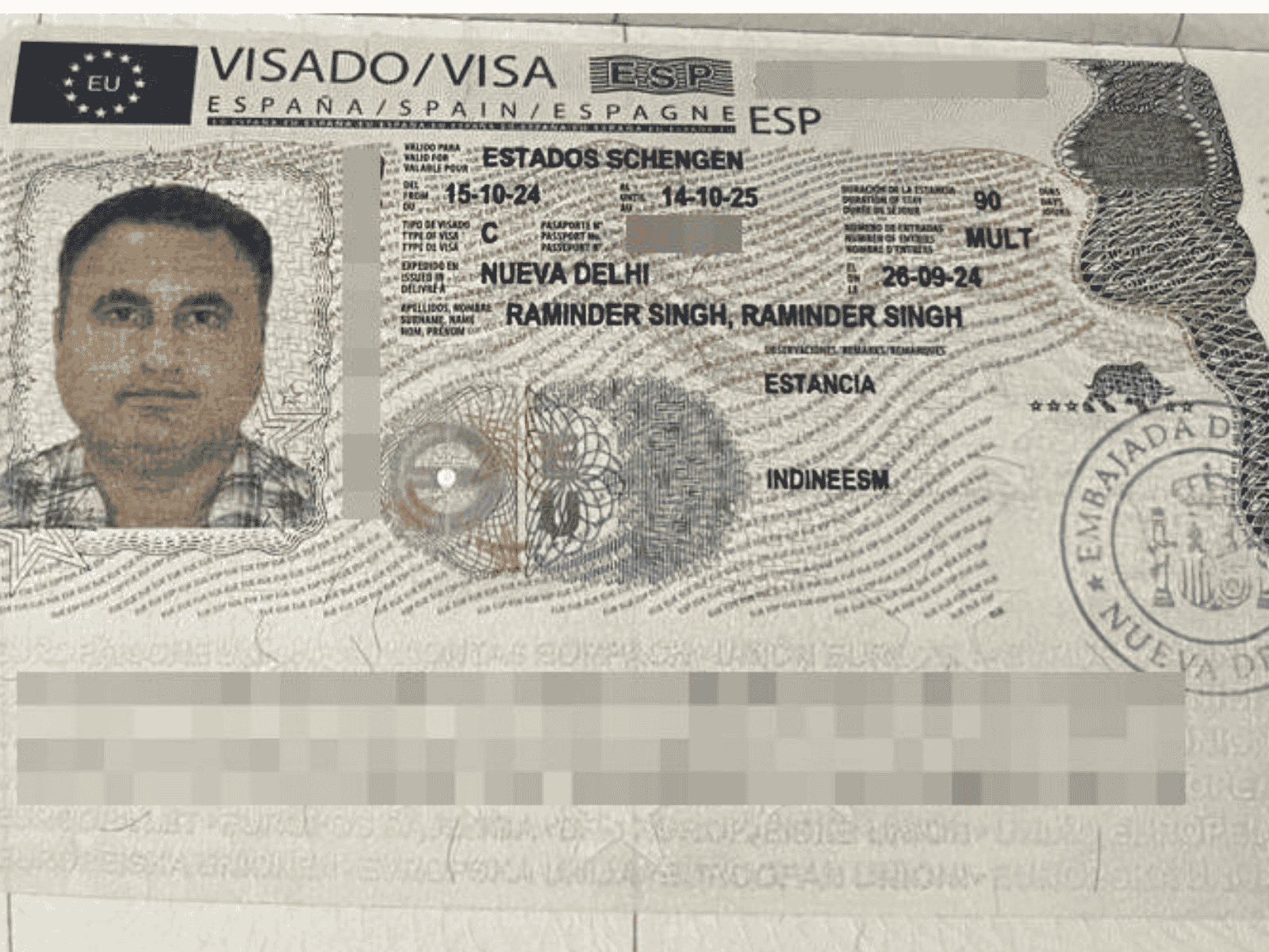 A Year of Travel! 1-Year Spain Tourist Visa Secured