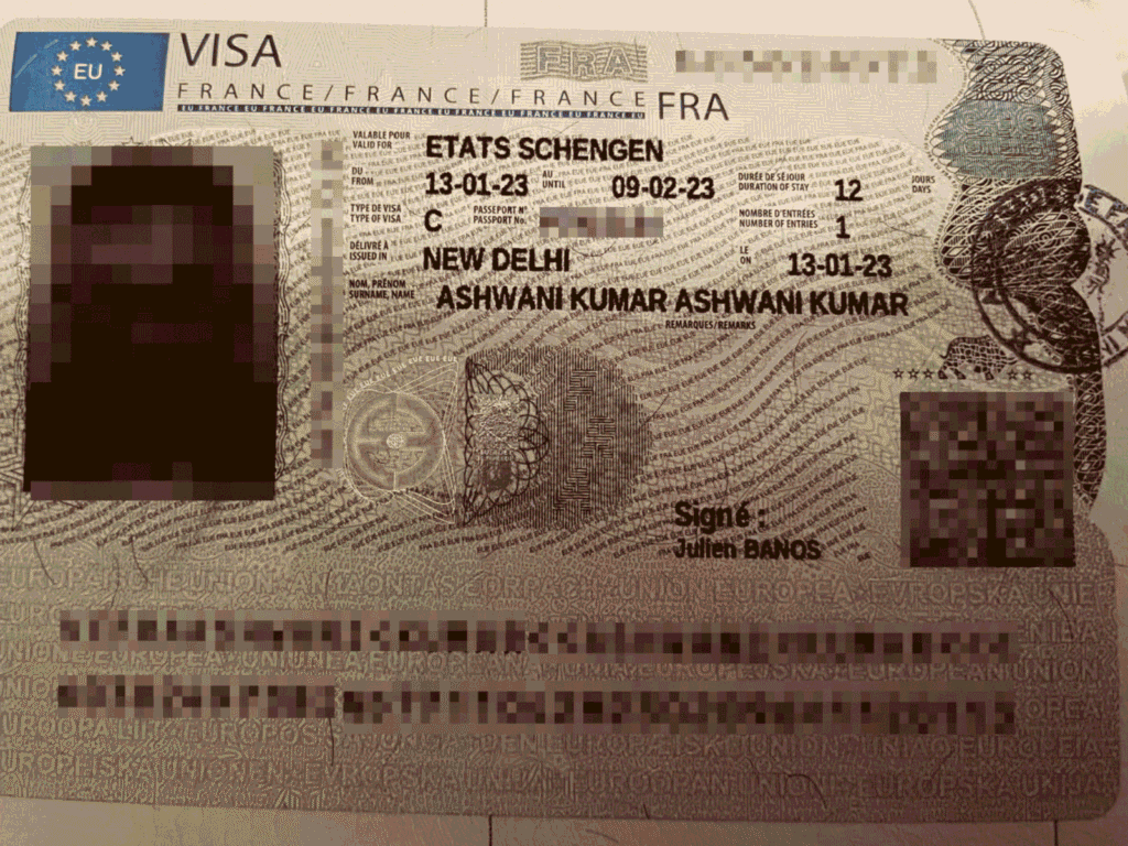 France Tourist Visa Approved!